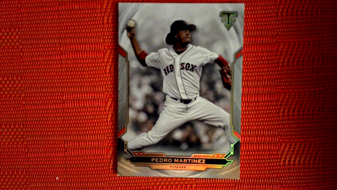2019 Topps Triple Threads #92 Pedro Martinez - Boston Red Sox