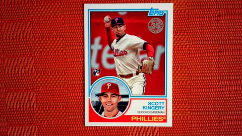 2018 Topps Update  #83-3 Scott Kingery - Philadelphia Phillies (1983 Topps Baseball 35th Set)
