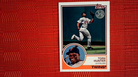 2018 Topps Update  #83-7 Torii Hunter - Minnesota Twins (1983 Topps Baseball 35th Set)