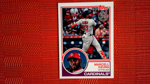 2018 Topps Update  #83-10 Marcell Ozuna - St. Louis Cardinals (1983 Topps Baseball 35th Set)