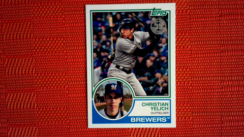 2018 Topps Update  #83-11 Christian Yelich - Milwaukee Brewers (1983 Topps Baseball 35th Set)