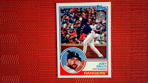 2018 Topps Update  #83-26 Joey Gallo - Texas Rangers (1983 Topps Baseball 35th Set)