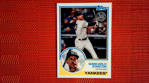 2018 Topps Update  #83-28 Giancarlo Stanton - New York Yankees (1983 Topps Baseball 35th Set)