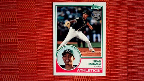 2018 Topps Update  #83-30 Sean Manaea - Oakland Athletics (1983 Topps Baseball 35th Set)