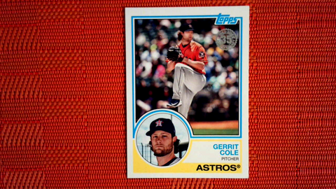 2018 Topps Update  #83-31 Gaerrit Cole - Houston Astros (1983 Topps Baseball 35th Set)