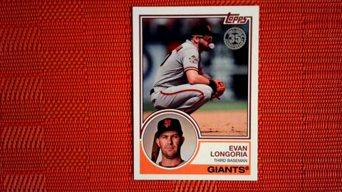 2018 Topps Update  #83-33 Evan Longoria - San Francisco Giants (1983 Topps Baseball 35th Set)