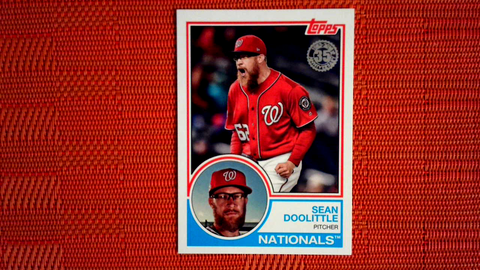 2018 Topps Update  #83-34 Sean Doolittle - Washington Nationals (1983 Topps Baseball 35th Set)