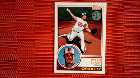 2018 Topps Update  #83-35 Dylan Bundy - Baltimore Orioles (1983 Topps Baseball 35th Set)