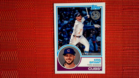 2018 Topps Update  #83-44 Kris Bryant - Chicago Cubs (1983 Topps Baseball 35th Set)
