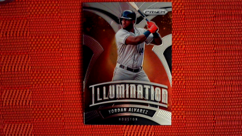 2020 Panini Prizm Baseball #6 Yordan Alvarez - Houston Astros (Illumination Set)