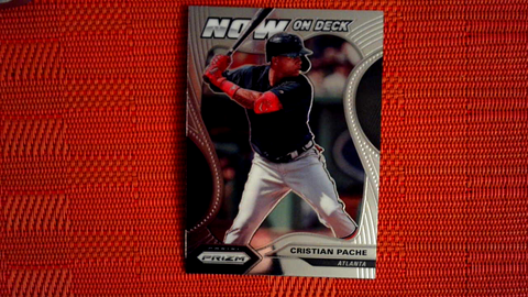 2020 Panini Prizm Baseball #5 Cristian Pache - Atlanta Braves (Now On Deck Set)
