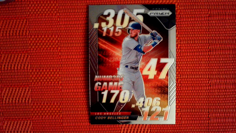 2020 Panini Prizm Baseball #2 Kris Bryant - Chicago Cubs (Numbers Game Set)