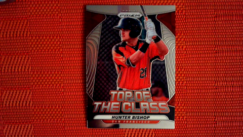 2020 Panini Prizm Baseball #10 Hunter Bishop - San Francisco Giants (Top of The Class Set)
