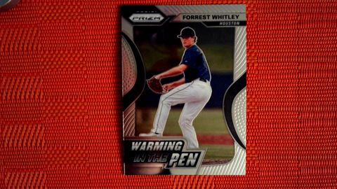 2020 Panini Prizm Baseball #2 Forrest Whitley - Houston Astros (Warming in the Pen Set)