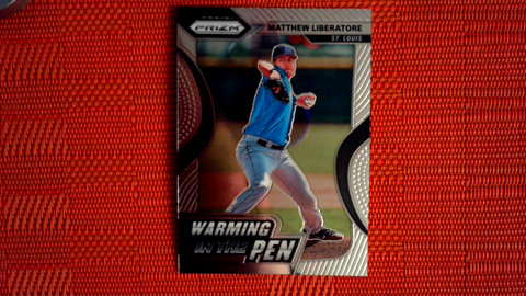 2020 Panini Prizm Baseball #11 Matthew Liberatore - St. Louis Cardinals (Warming in the Pen Set)