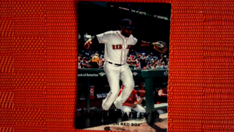 2019 Topps Stadium Club Black Foil #17 Jackie Bradley Jr.