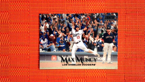 2019 Topps Stadium Club Black Foil #101 Max Muncy