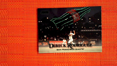 2019 Topps Stadium Club Black Foil #234 Dereck Rodriguez