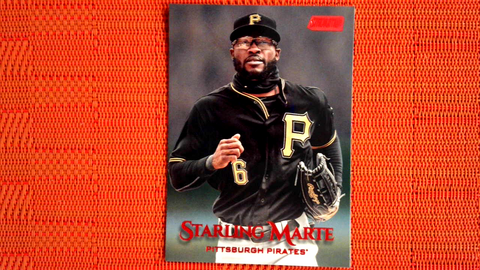 2019 Topps Stadium Club Red Foil #212 Starling Marte