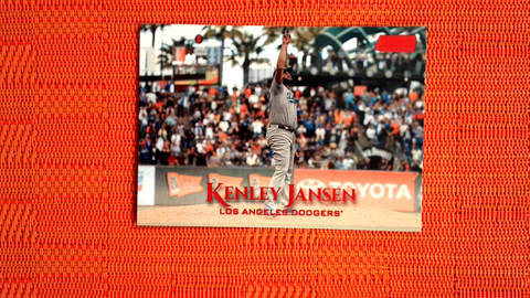 2019 Topps Stadium Club Red Foil #143 Kenley Jansen