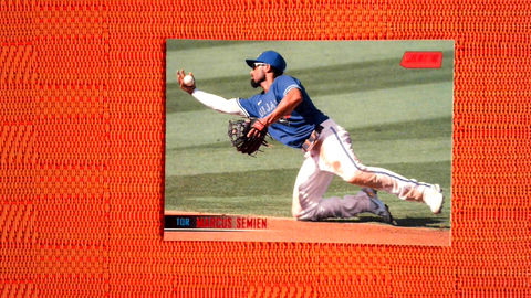 2021 Topps Stadium Club Red Foil #54 Marcus Semien