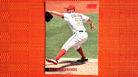 2021 Topps Stadium Club Red Foil #58 Stephen Strasburg