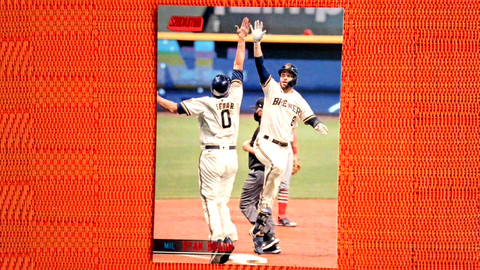 2021 Topps Stadium Club Red Foil #119 Ryan Braun