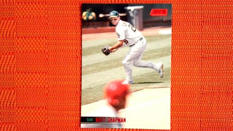 2021 Topps Stadium Club Red Foil #254 Matt Chapman