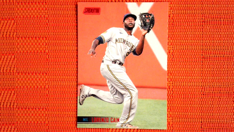 2021 Topps Stadium Club Red Foil #261 Lorenzo Cain