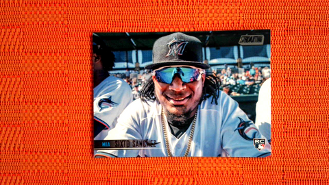 2021 Topps Stadium Club Black Foil #110 Sixto Sanchez