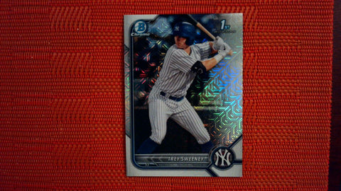 2022 Bowman Base Chrome Mega Box Mojo #BCP-137 Trey Sweeney Baseball Default Title