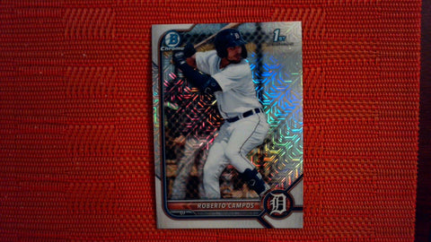 2022 Bowman Base Chrome Mega Box Mojo #BCP-14 Roberto Campos Baseball Default Title