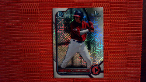 2022 Bowman Base Chrome Mega Box Mojo #BCP-21 Jose Pastrano Baseball Default Title