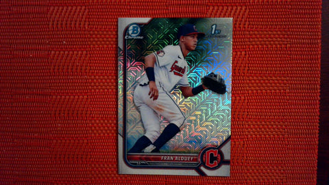 2022 Bowman Base Chrome Mega Box Mojo #BCP-39 Fran Alduey Baseball Default Title