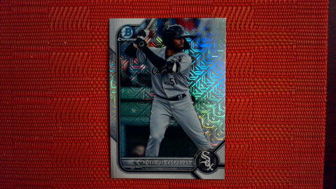 2022 Bowman Base Chrome Mega Box Mojo #BCP-87 Yoelqui Cespedes Baseball Default Title