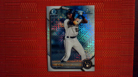 2022 Bowman Base Chrome Mega Box Mojo #BCP-88 Hendry Mendez Baseball Default Title