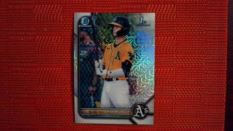 2022 Bowman Base Chrome Mega Box Mojo #BCP-89 Max Muncy Baseball Default Title
