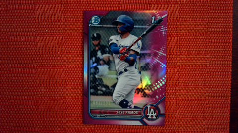 2022 Bowman Chrome Fuchsia Refracto #BCP-129 Jose Ramos 81/199 Baseball Default Title