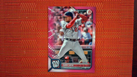2022 Bowman Fuchsia Border #10 Juan Soto 254/299 Baseball Default Title