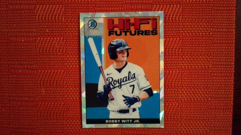 2022 Bowman Hi Fi Futures Atomic Refractor #HIFI-5 Boby WItt Jr 14/150 Baseball Default Title