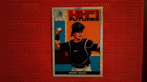 2022 Bowman Hi-Fi Futures Mega Box Mojo #HIFI-17 Henry Davis Insert Baseball Default Title