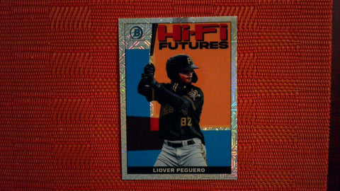 2022 Bowman Hi-Fi Futures Mega Box Mojo #HIFI-20 Liover Peguero Insert Baseball Default Title