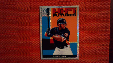 2022 Bowman Hi-Fi Futures Mega Box Mojo #HIFI-25 Pedro Leon Insert Baseball Default Title