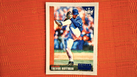 2022 Panini Diamond Kings Artist Proof Blue #134 Trevor Hoffman SP Default Title