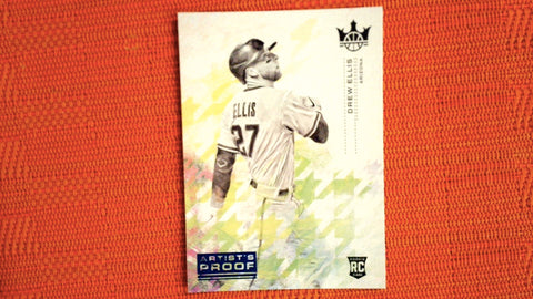 2022 Panini Diamond Kings Artist Proof Blue #162 Drew Ellis Rookie Default Title