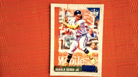 2022 Panini Diamond Kings Artist Proof Blue #22 Ronald Acuna Jr Default Title