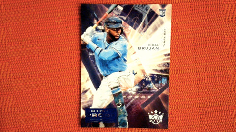 2022 Panini Diamond Kings Artist Proof Blue #80 Vidal Brujan Rookie Default Title