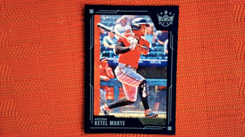 2022 Panini Diamond Kings Blue Frame #119 Ketel Marte SP Default Title