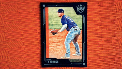 2022 Panini Diamond Kings Blue Frame #121 Ty France SP Default Title