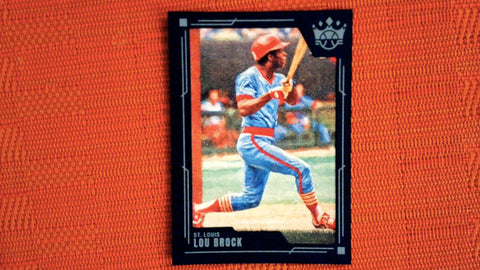 2022 Panini Diamond Kings Blue Frame #137 Lou Brock SP Default Title